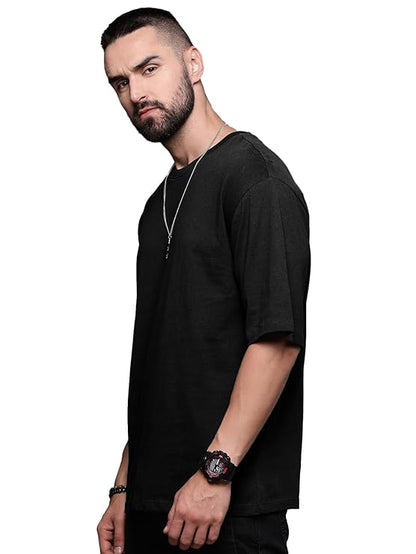 EDApparels-Oversized-Black-tee for men