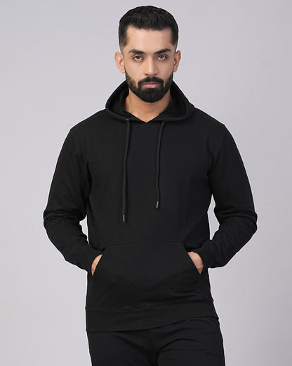 EDApparels Solid Full sleeve Black Sweatshirt for men - EDApparels