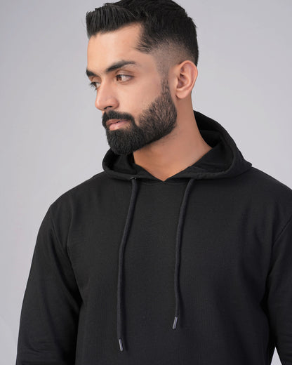 EDApparels Solid Full sleeve Black Sweatshirt for men - EDApparels