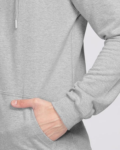 EDApparels New York Printed Hooded Grey Sweatshirt for Men