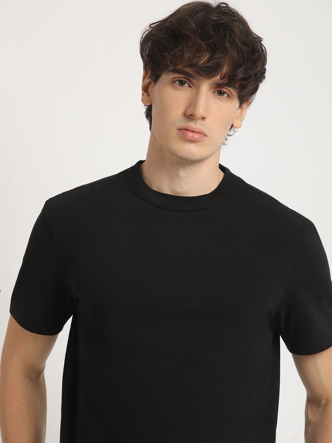 100% Cotton Printed Black t-shirt for Man - EDApparels