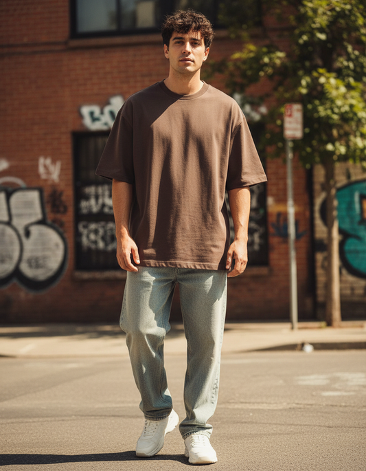 mens-oversized-brown-tshirt-front-view.jpg